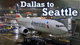 Full-Flight-American-Airlines-B737-800-Dallas-to-Seattle-DFW-SEA